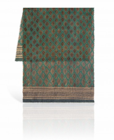 Палантин Унисекс W70.TW4-DEC1418/GREEN